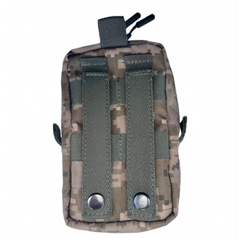 Тактичний утилітарний підсумок Defender Fabric Oxford/Cordura 600D кріплення під Molle мультикам