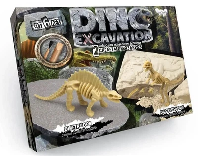 Набор для творчества раскопки Dino Excavation DankoToys DT DEX-01-05
