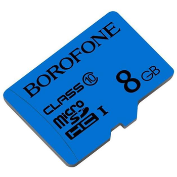 Карта памяти BOROFONE 8 Gb TF high speed Class 10