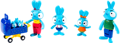 Набір фігурок Spin Master Brave Bunnies Family сім'я кроликів (0778988417836)