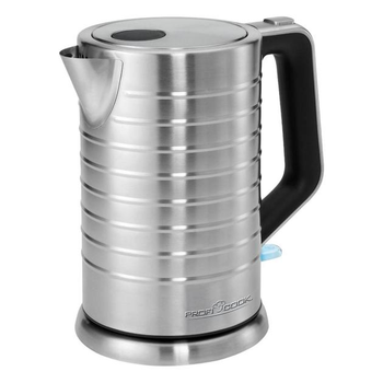 Электрочайник Profi Cook WKS-1119 2200 Вт 1.7 л с защитой от перегрева Серебристый