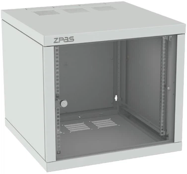 ZPAS Z-BOX 19" (600x600)[Шкаф 19", 18U, Z-BOX, зі змінними бічними стінками, 600х600 мм, максимально 100кг, сіра]