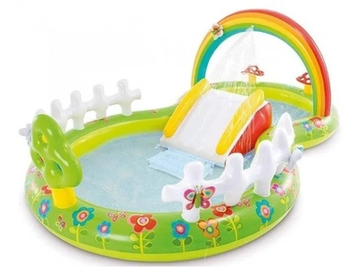 Надувной игровой центр Мой сад с фонтаном, Intex, 57154