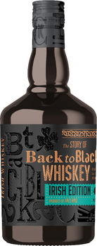 Виски Back to Black Blended Irish Whiskey 0.7 л 40% (5414145033666)