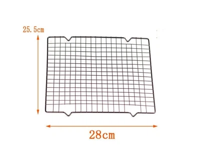 Ґрати для заливки десертів 28*25,5см Чорна