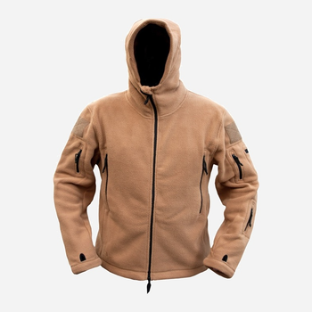 Тактична кофта Kombat UK Recon Hoodie XXL Койот (kb-rh-coy-xxl)