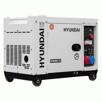 Генератор Hyundai DHY 8600SE-T