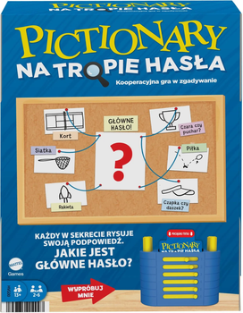 Gra kooperacyjna Mattel Pictionary Na tropie hasła (194735202997)