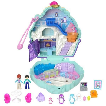 Zestaw kompaktowy Polly Pocket Śnieżny pingwinek (0194735173792)