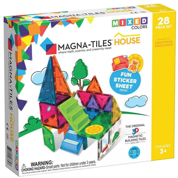 Магнітний конструктор Magna-Tiles House 28 деталей (0631291183327)