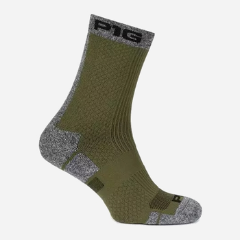 Термоноски мужские летние P1G-Tac Combat Silver Tech UA281-40005-FG_[1209] 40-42 Foliage Green (2000980647910)