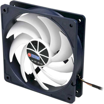 Вентилятор Titan TFD-12025H12ZP/KU(RB), 120х120х25 (TFD-12025 H 12 ZP/KU (RB)) Б/в