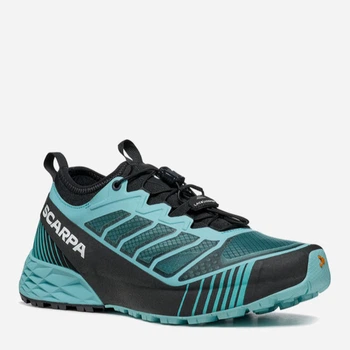 Женские кроссовки SCARPA Ribelle Run WMN Aqua/Black 38.5 + Подарок Спрей для очистки обуви Grangers Footwear + Gear Cleaner 50 ml