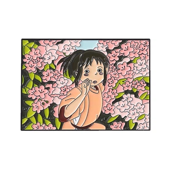 Значок Віднесені привидами Spirited Away 5 см MK SA 02