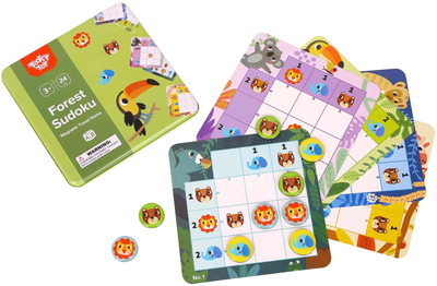 Gra planszowa Tooky Toy Sudoku Forest (6970090041075)