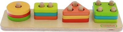 Sorter Masterkidz Montessori Kolorowe Kształty (6955920003904)