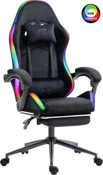 Геймерское кресло GT Racer X-2325 Fabric Black L