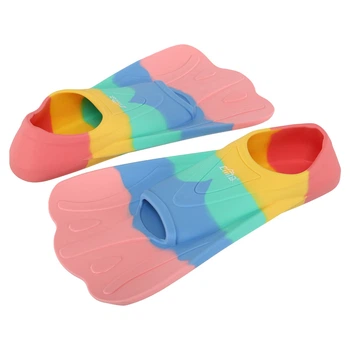 Ласты тренировочные с закрытой пяткой Cima 0788 размер L (40-41) Pink-Blue-Mint