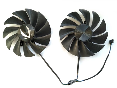 Вентилятор Apisek для відеокарти Zotac GA92S2U (CF9015H12S GFY09215M12SPA) комплект 2 шт (№368.82)