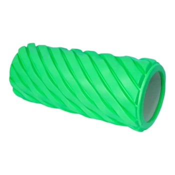 Массажный ролик RollerUA Waves для спины и тела 33 см Green 19510501