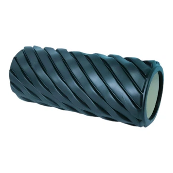 Массажный ролик RollerUA Waves для спины и тела 33 см Black 19510503