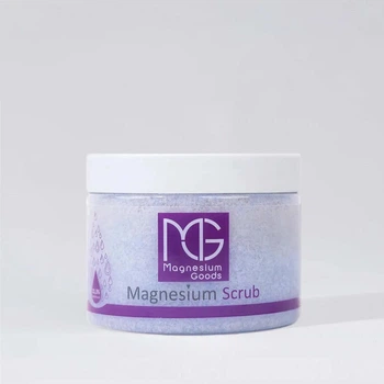 Солевой магниевый скраб Magnesium Goods для тела с композицией масел авокадо, кокоса и ванили