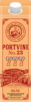 Упаковка винного напитка PORTVINE №23 Яблоко белый полусладкий 13-14.5% 1 л х 12 шт. (4820256583739)