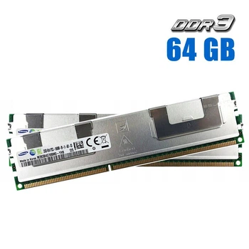 Оперативная память комплект 2 шт. Samsung 64GB DDR3 1333MHz RDIMM для сервера (M393B4G70BM0-YH9)