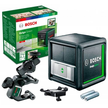 Bosch Лазерний нівелір Quigo Green+MM2 (0603663C02)
