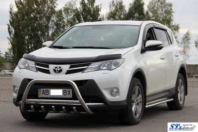 Кенгурятник захист переднього бампера на Toyota RAV4 18- d60х1,6мм Тойота РАВ4 ST7698