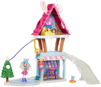 Zestaw do zabawy Mattel Enchantimals Bevy Bunny Doll Ski House (0887961819953)