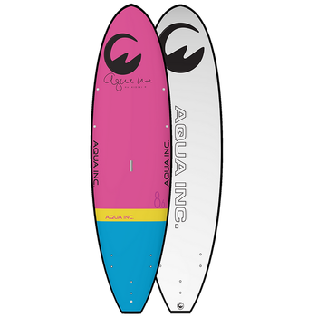 Сапборд Aqua Inc AQUIFER SOFT SUP 10'6" x 32" Pink - жесткая доска для САП серфинга, sup board