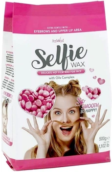 Плівковий віск для депіляції обличчя Italwax Selfie (Селфи) 500 гр