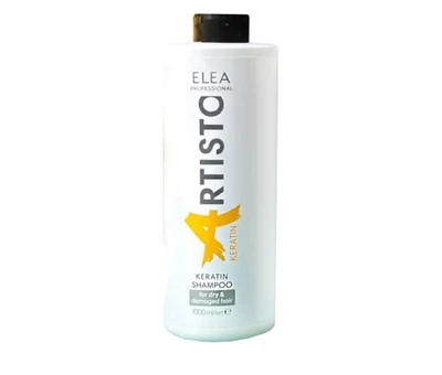 Шампунь для відновлення волосся з кератином Elea Professional Artisto Keratin Shampoo 1000 мл