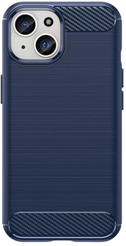 Панель Hurtel Carbon Case для iPhone 15 Plus Blue (9145576279441)