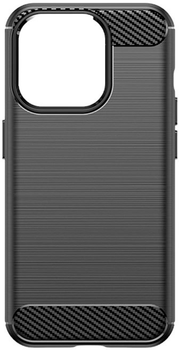 Etui Hurtel Carbon Case do iPhone 15 Pro Black (9145576279458)