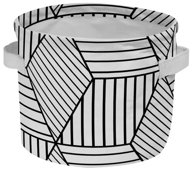 Кошик Idea Home TC-35 Geometry 16х16 см TC-35 круг. ткан. Geometry