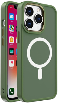 Панель Hurtel MagSafe Color Matte Case для Apple iPhone 15 Green (9145576280041)