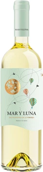 Вино Mar y Luna Vino Blanco 2023 Savignon Blanc Verdejo Tierra de Castilla виноградне натуральне біле сухе 0.75 л 12% (8436577600596)