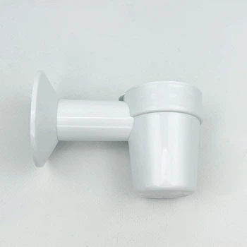 Воронка сифон бойлера угловая 32 мм белая Boiler Series KVANT
