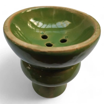 Керамическая чаша для кальяна Pleasant Smoke Bowl Green