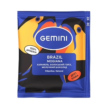Кофе в дрип-пакетах Gemini Brazil Mogiana 12г
