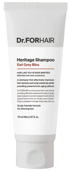 Антивозрастной шампунь для ослабленной кожи головы и тонких волос Dr.Forhair Heritage Shampoo Earl Grey Bliss 70 мл
