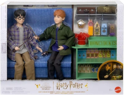 Ігровий набір Mattel WWO Harry Potter Harry and Ron in Hogwarts Express Гаррі та Рон Уізлі у Хогвартс-Еспресі (‎HND79)