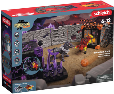 Ігровий набір Schleich Eldrador Creatures BattleCave Arena Лава і Тінь 42673 (4059433731940)