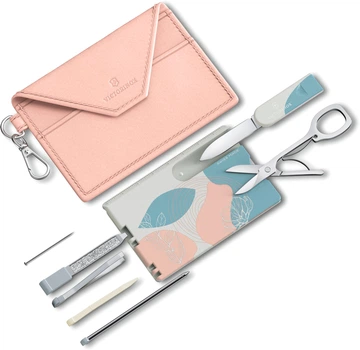 Карта-мультитул Victorinox Swisscard Classic Paris Style Pink (Vx07100.E221)