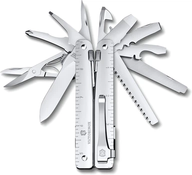 Мультитул Victorinox Swisstool MX Clip Silver (Vx30327.MKB1)