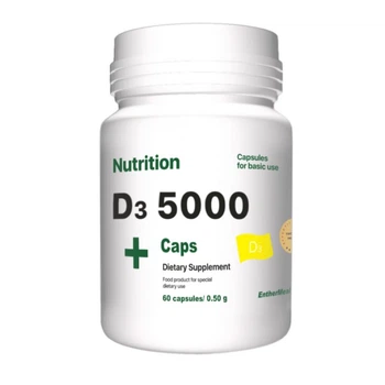 Вітаміни та мінерали EntherMeal D3 5000, 60 капсул