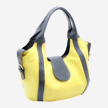 Сумка шоппер женская из натуральной кожи ARTiS Bags 265 5718-9288 Желтая (6501014210)