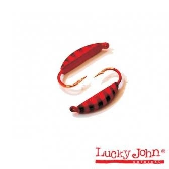 Мормышка вольфрамовая Lucky John Супер Банан с петелькой 4 мм. 0.85г (1840-46)